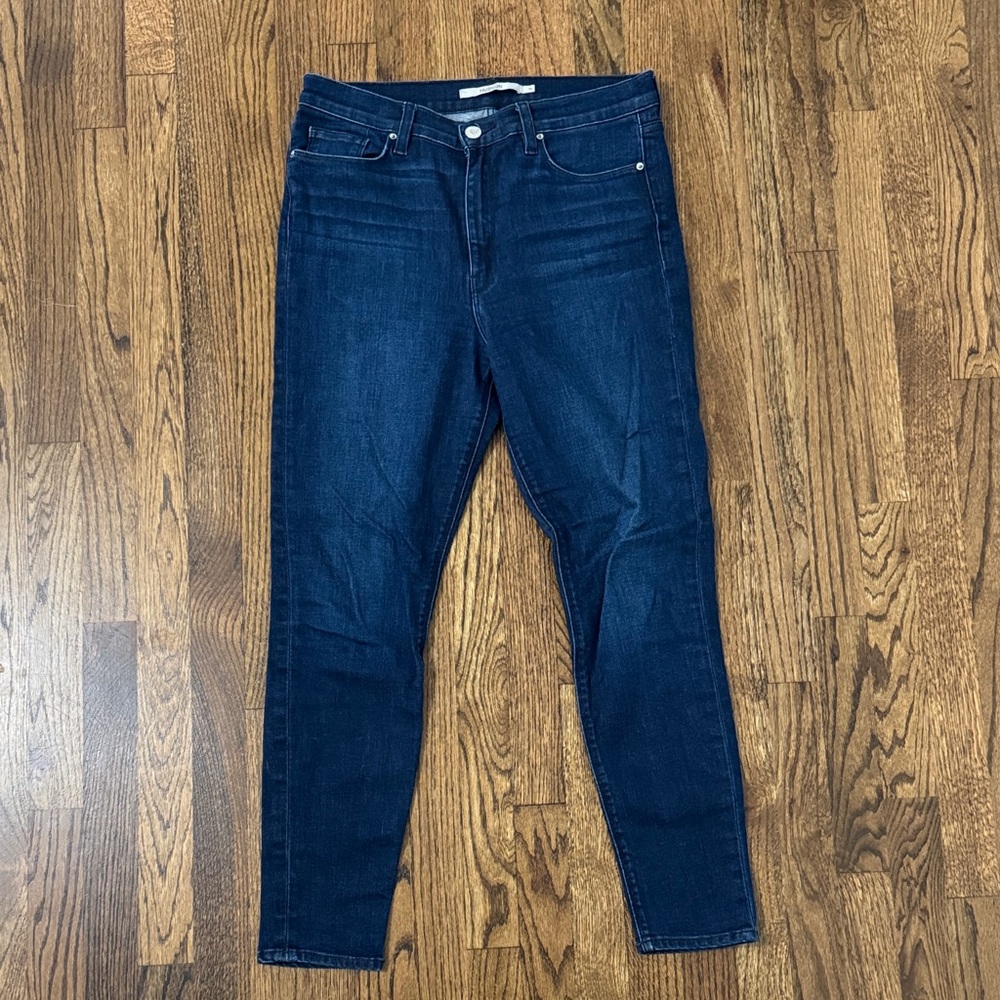 Hudson Jeans Women's Skinny Jeans in Dark Blue
